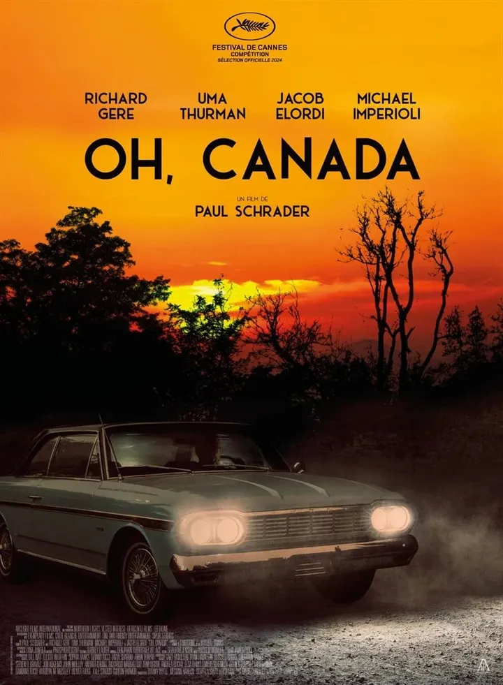L'affiche de "Oh, Canada" de Paul Schrader (2024). (ARP SELECTION)