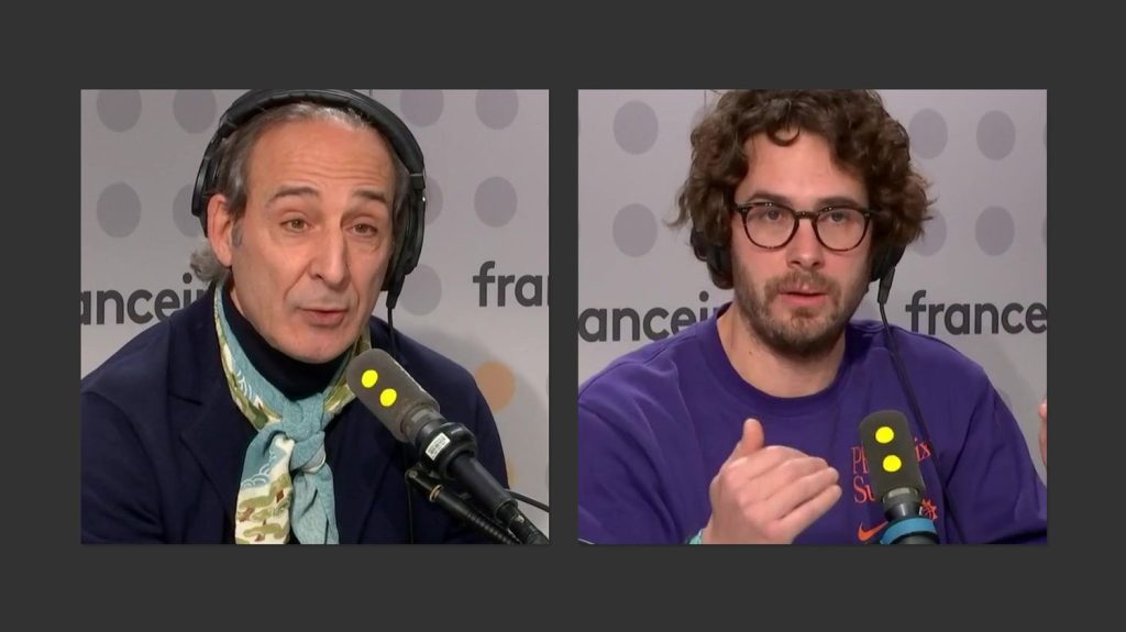 :
    le dernier publié



  



  


      

  

  
    
    Alexandre Desplat à la Philharmonie de Paris, et le narcotrafic dans la série "De Grâce"

          Dans Tout Public du jeudi 23 janvier 2025, Alexandre Desplat pour ses deux concerts à la Philharmonie de Paris, et le scénariste Baptiste Fillon pour la série Arte "De Grâce".
    
    
          Diffusé le 23/01
                      
        3min