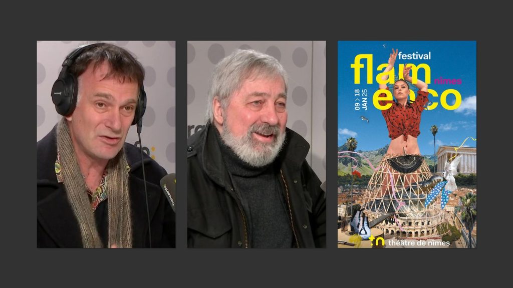:
    le dernier publié



  

    
      
    
      

  

  
    
    David Oelhoffen et Sorj Chalandon pour "Le Quatrième mur" au cinéma, et la 35e édition du Festival Flamenco de Nîmes

          Dans Tout Public du mardi 14 janvier 2025, le réalisateur David Oelhoffen et l'écrivain Sorj Chalandon pour le film "Le Quatrième mur", et la 35é édition du Festival Flamenco de Nîmes.
    
    
          Diffusé le 14/01
                      
        4min