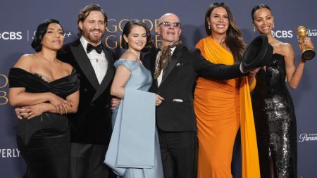 La comédie musicale française de gangsters trans "Emilia Perez" remporte quatre Golden Globes