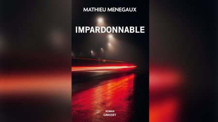 :
    le dernier publié



  



  


      

  

  
    
    "Impardonnable" de Mathieu Menegaux

          Le sixième roman de Mathieu Menegaux, un auteur inspiré par "la justice et les vies qui basculent".
    
    
          Diffusé le 02/02
                      
        3min