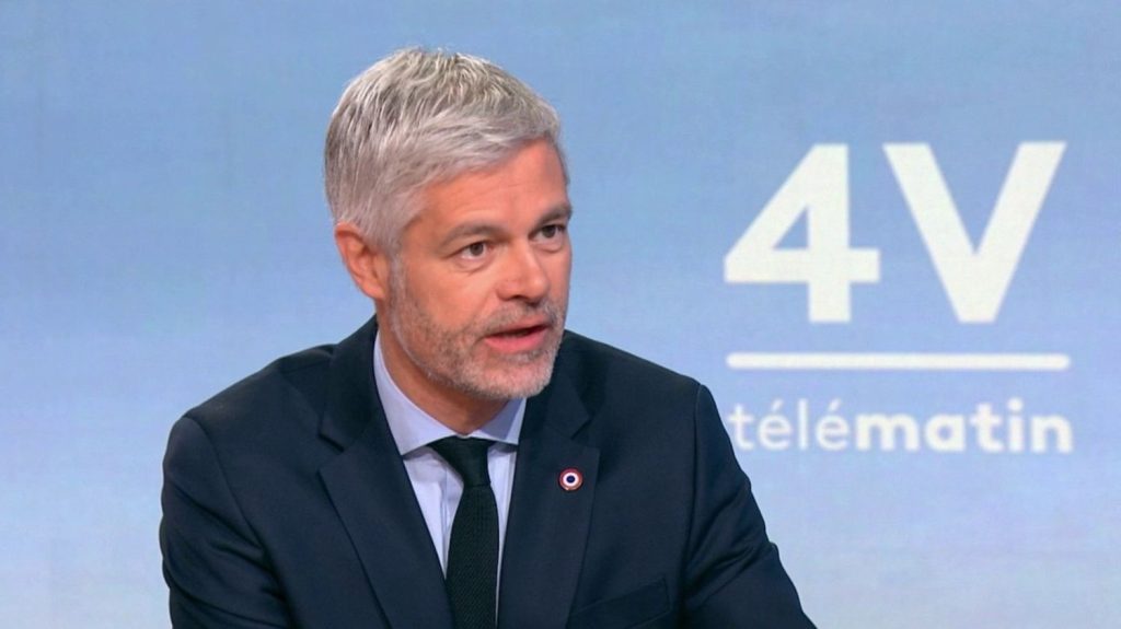 Présidence des Républicains : Laurent Wauquiez veut "refonder la parole de la droite"