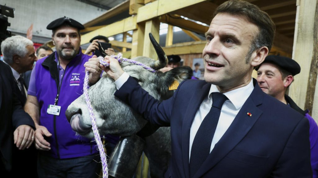 Macron promet que la France restera ferme contre l'accord commercial de l'UE-Mercosur