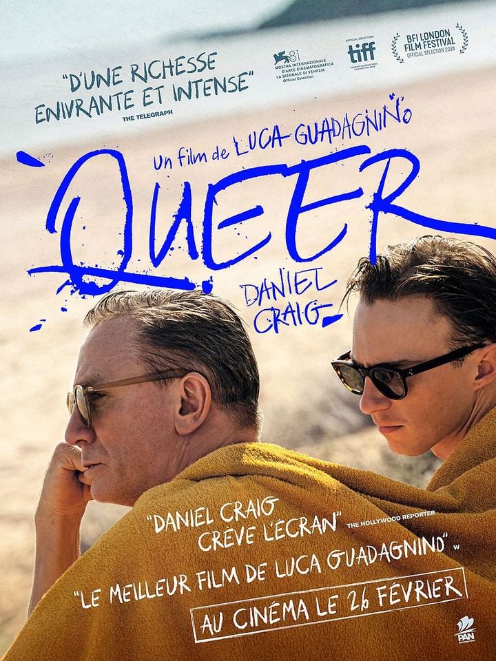 L'affiche de "Queer" de Luca Guadagnino (2025). (Pan Distribution)
