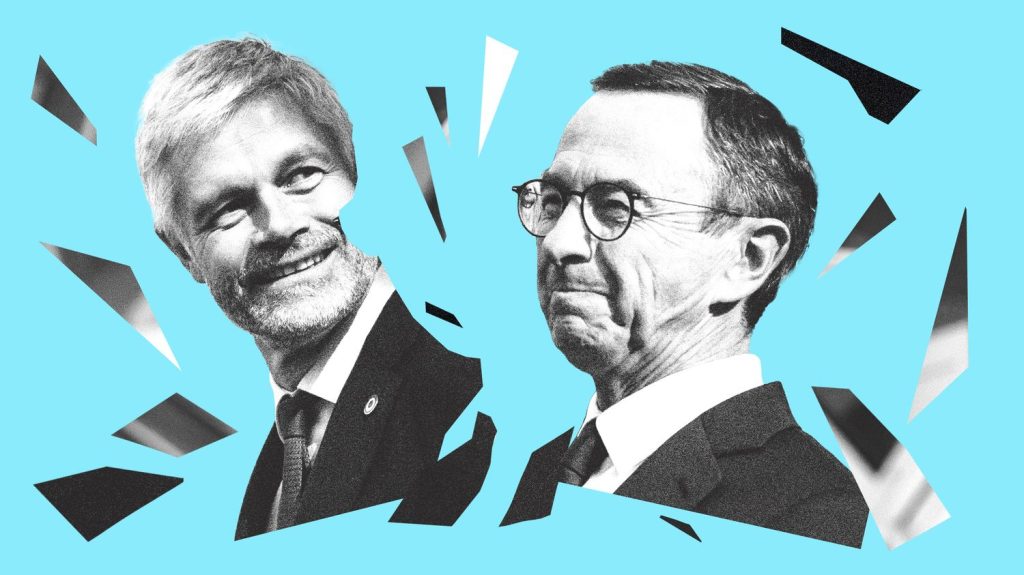 Présidence des Républicains : comment Bruno Retailleau et Laurent Wauquiez ont décidé d'ouvrir "une guerre des chefs qui va diviser"