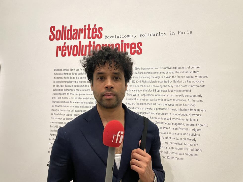 Le photographe britannique Johny Pitts, auteur de «Afropeans», à l'ouverture de «Paris Noir».