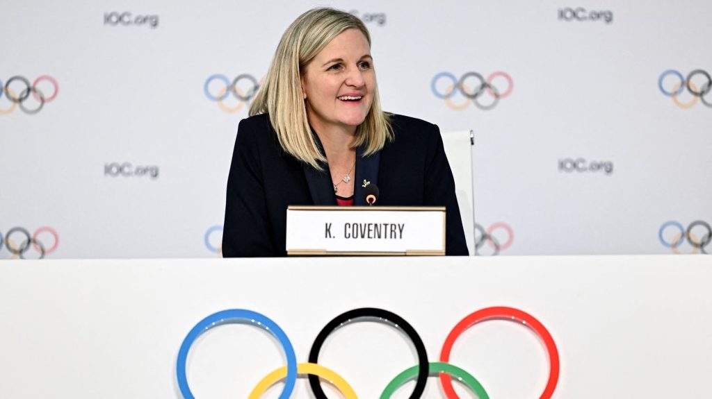 Kirsty Coventry à la tête du CIO : "Elle est un symbole universel d'espoir et d'inspiration", salue l'Elysée qui lui souhaite "un plein succès"