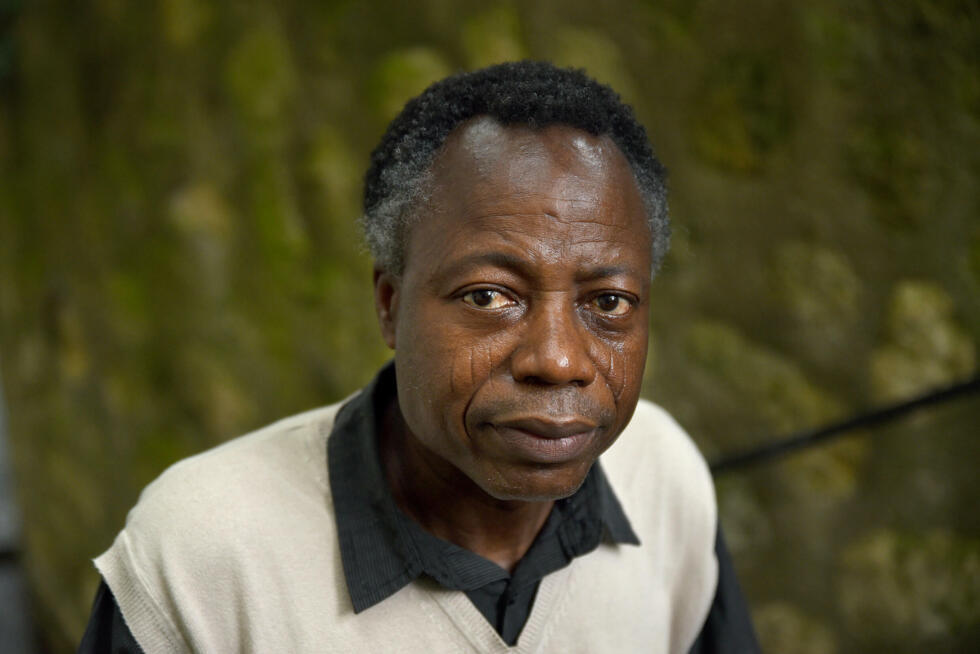 L'écrivain togolais Sami Tchak, en 2021.