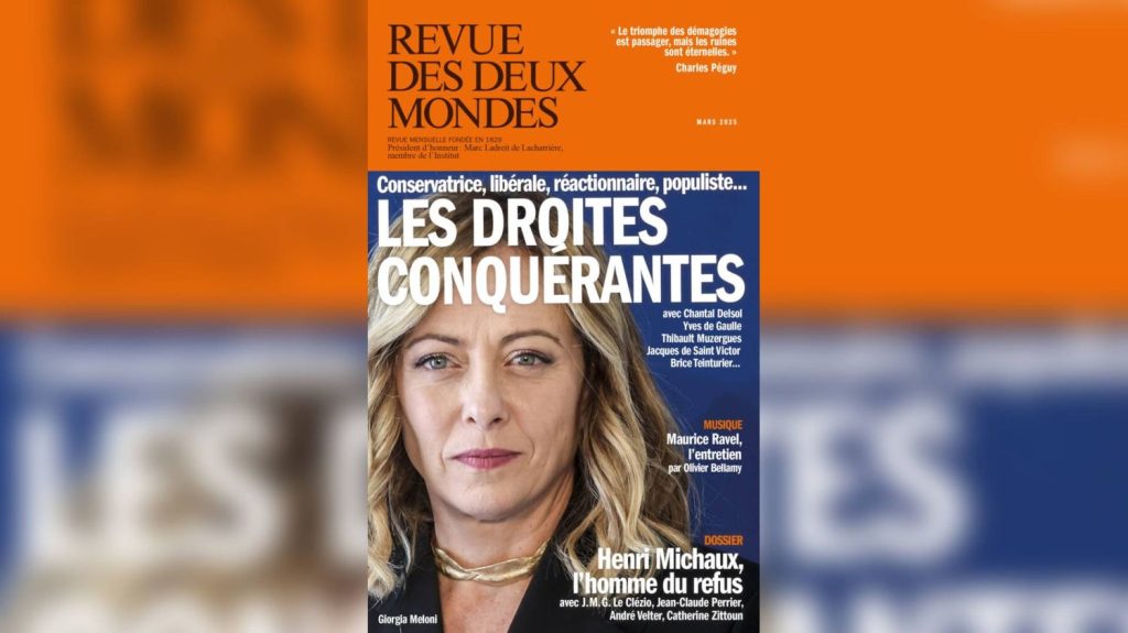 "Les droites ont le vent en poupe en ce moment en Europe", estime la directrice de "La Revue des Deux Mondes"

          Focus sur la "Revue des Deux Mondes" pour son numéro intitulé "Les droites conquérantes", notamment en Europe. Aurélie Julia, la directrice de "La Revue des Deux Mondes", analyse l'ascension des mouvements conservateurs et populistes.