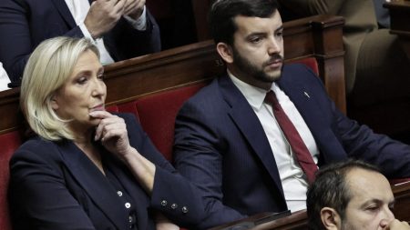 :
    Vrai ou faux




  



  


  
  Marine Le Pen n'a-t-elle vraiment jamais voulu quitter l'Otan, comme l'assure Jean-Philippe Tanguy ?