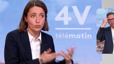 Négociations sur les droits de douane : "le gouvernement n’a pas pris le temps de consulter les organisations syndicales", déplore Sophie Binet, secrétaire générale de la CGT