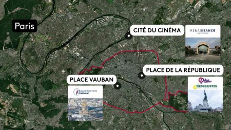 Politique : trois rassemblements distincts à Paris, à l'initiative du RN, de LFI et des Verts, et de Renaissance