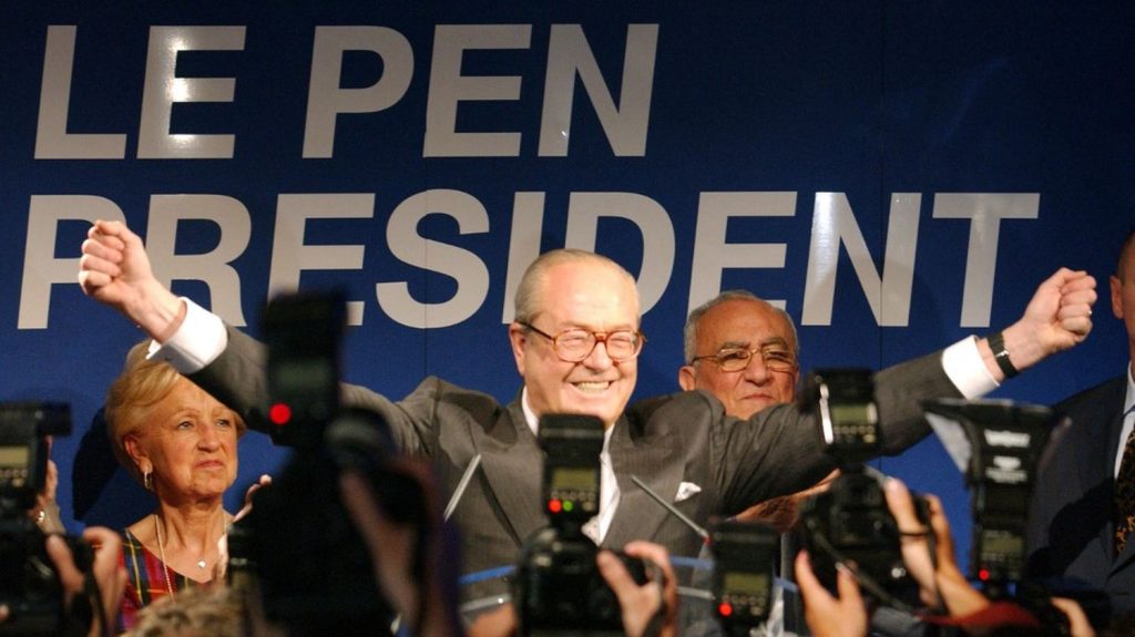 :
    Édito



  



  


      

  

  
    Présidentielle : pourquoi la présence d’un candidat RN au second tour n’étonne plus

          Le 21 avril est une date symbolique dans l’histoire politique contemporaine de notre pays : il y a 23 ans, avec un peu moins de 17% des voix, Jean-Marie Le Pen devançait Lionel Jospin, et l’extrême droite se qualifiait pour la première fois pour le second tour de l’élection présidentielle. Depuis, la performance s’est banalisée.