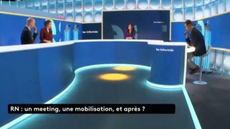 La manifestation du Rassemblement national, l'après-Macron à Renaissance... Les informés du matin du lundi 7 avril 2025

          Tous les jours, les informés débattent de l'actualité autour de Salhia Brakhlia et Renaud Dély.