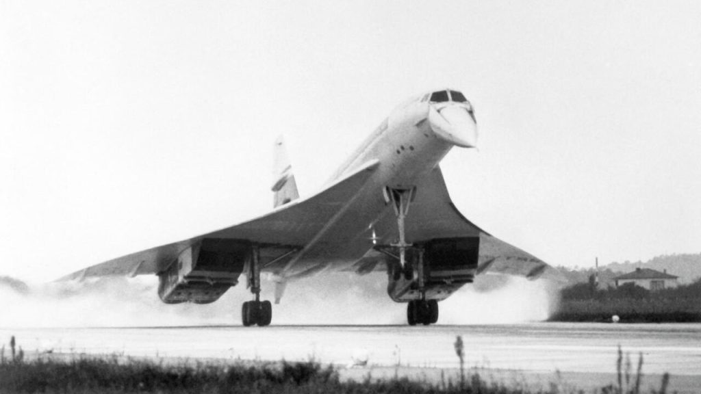 La France répertorie la première concorde supersonique comme monument historique