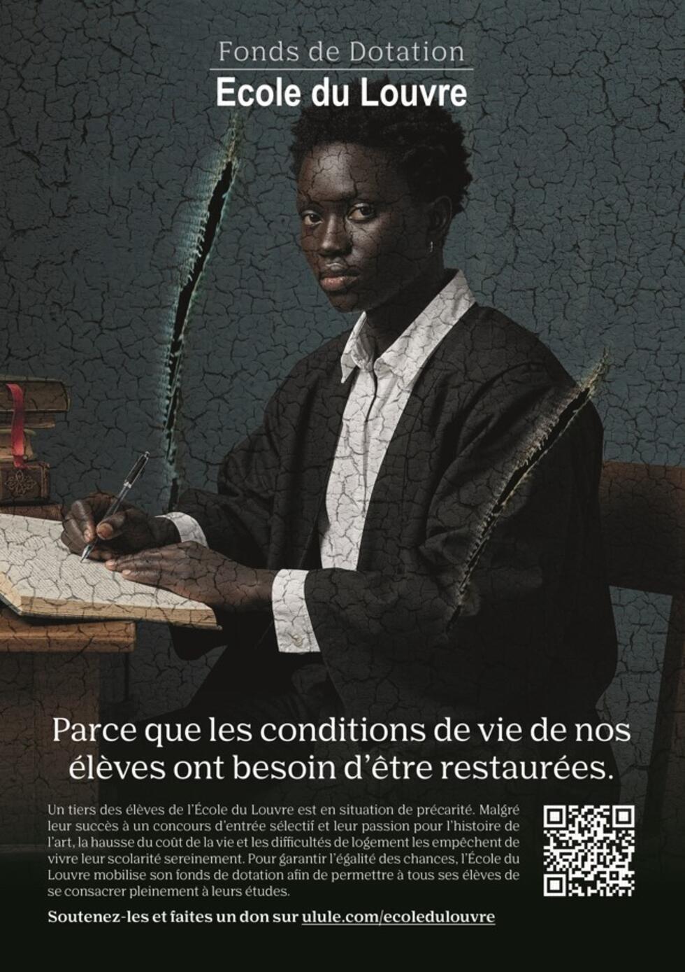 Une autre affiche pour la campagne de financement participatif, la première du genre.