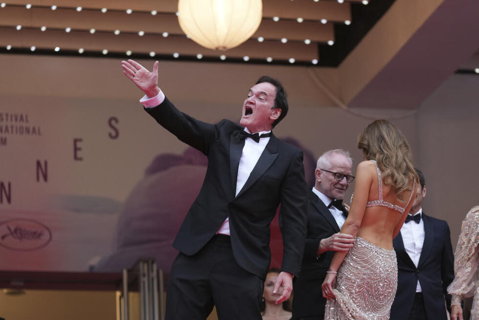 Quentin Tarantino lors de la cérémonie d'ouverture à Cannes, 13 mai.