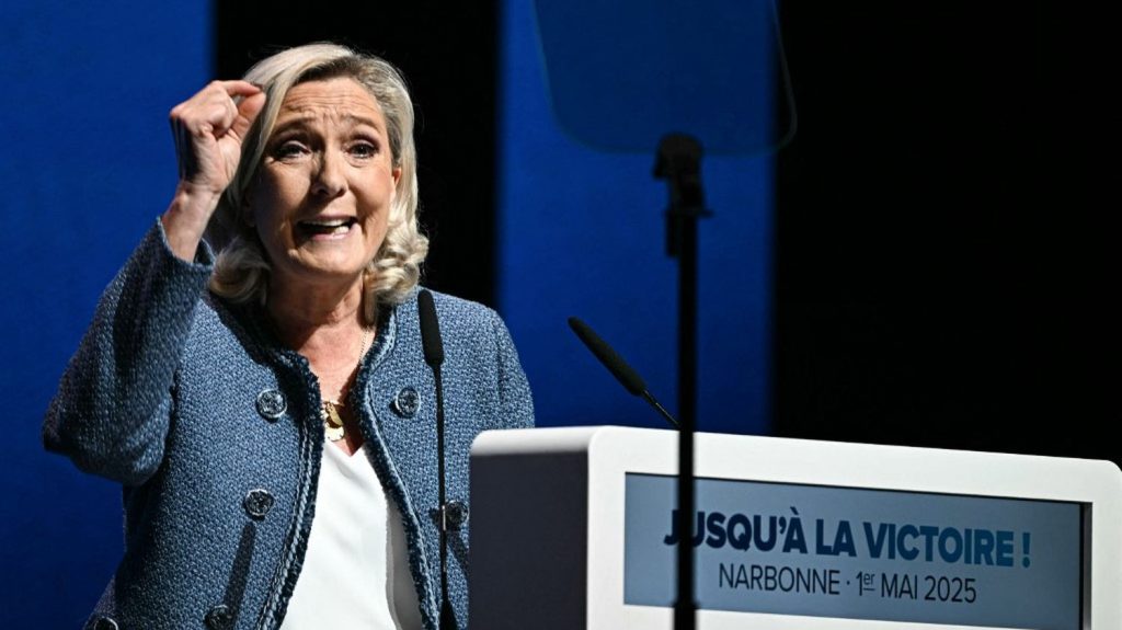 Condamnation de Marine Le Pen : "Je ne disparais pas du fait d'une décision de justice"