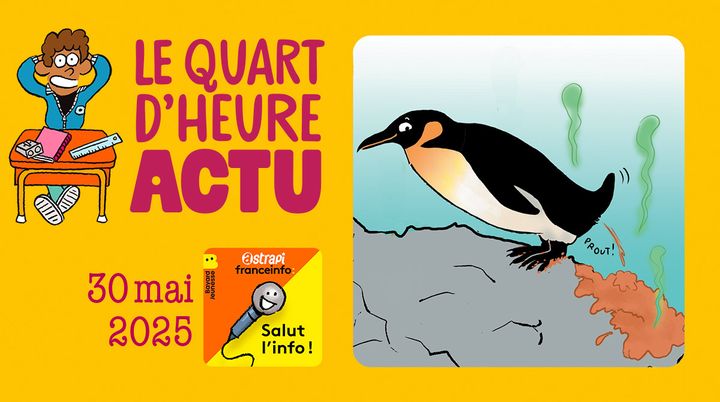 Le quart d'heure actu du 30 mai 2025. (ZELDA ZONK / ASTRAPI / BAYARD JEUNESSE)