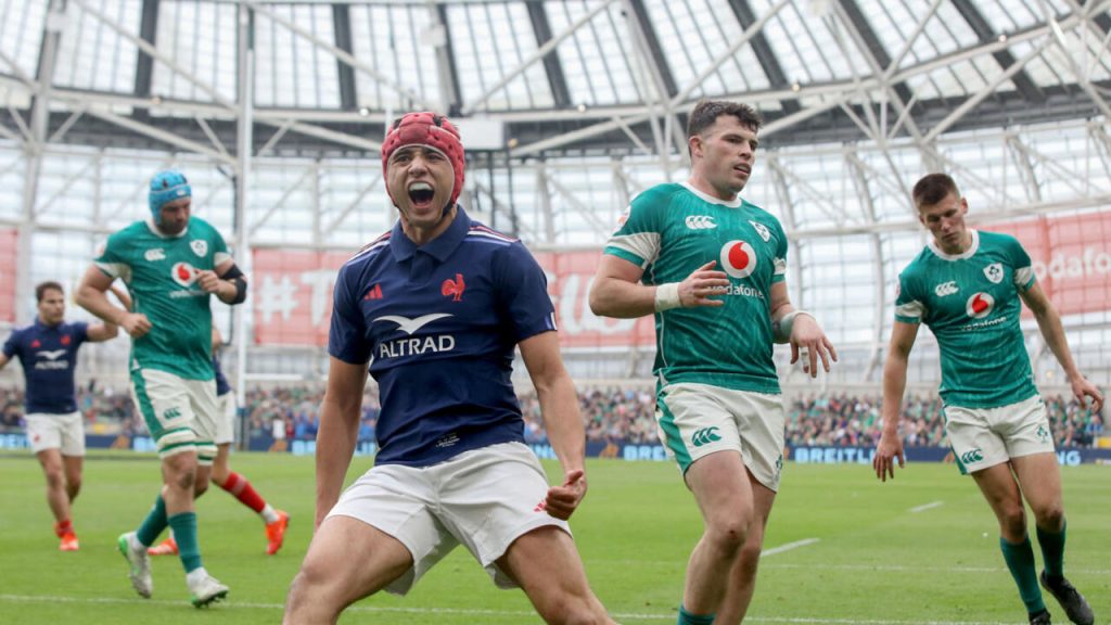 Les fans de rugby saluent Bielle-Biarrey en tant que joueur du tournoi de 2026 Six Nations