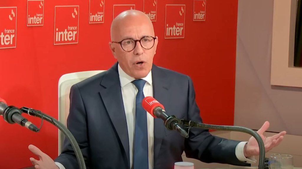 Présidentielle 2027 : pour Eric Ciotti, "la droite ne peut pas gagner sans une alliance avec le Rassemblement national"