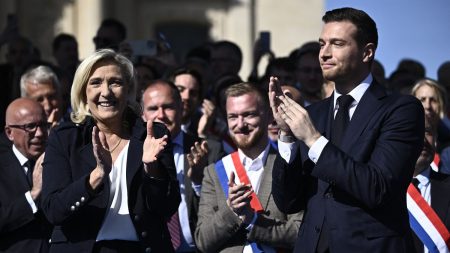 "Il faut revenir aux idées, à notre programme" : pour le 1er-Mai, le RN veut montrer l'unité entre Marine Le Pen et Jordan Bardella
