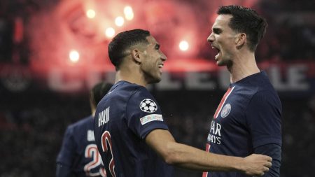 Ruiz et Hakimi sur la cible sous le nom de PSG Muzzle Arsenal pour atteindre la finale de la Ligue des champions