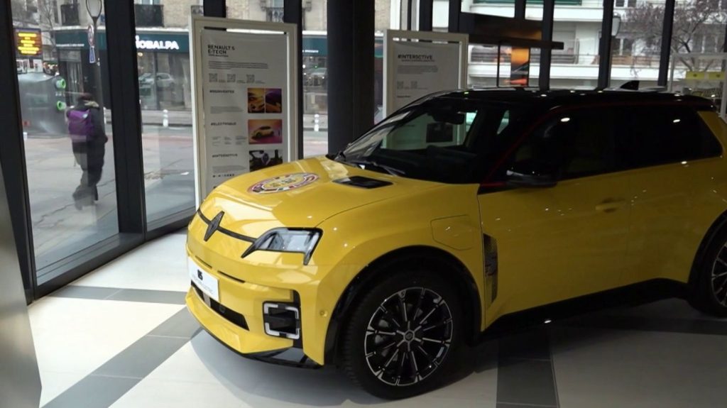 Ventes de voiture : La R5 électrique en pole position