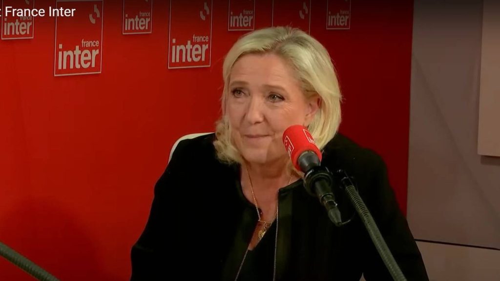 Présidentielle 2027 : "Je suis la seule candidate", assure Marine Le Pen, affirmant qu'il "n'y a pas deux lignes" au Rassemblement national