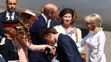 Emmanuel Macron est arrivé au Royaume-Uni pour une visite de trois jours, accueilli par le prince William et la princesse Kate
