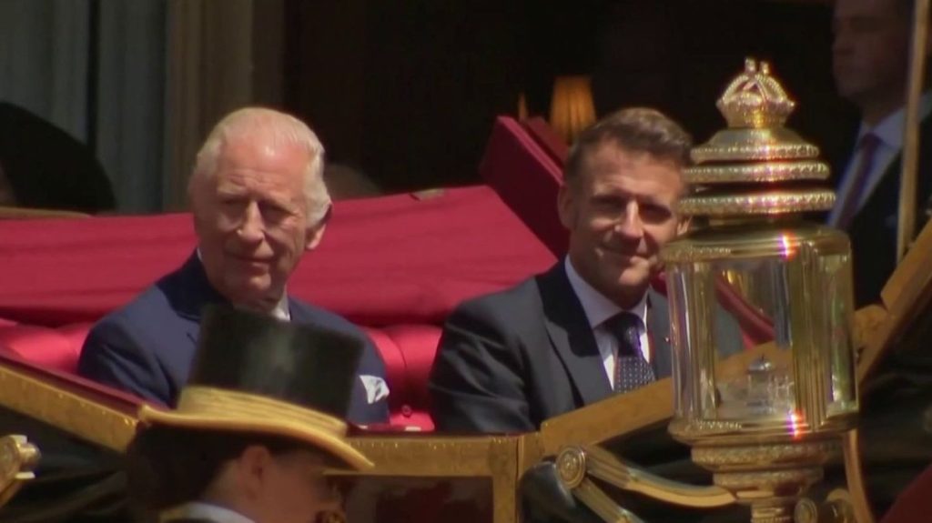 Visite d'État au Royaume-Uni : un accueil en grande pompe pour Emmanuel et Brigitte Macron