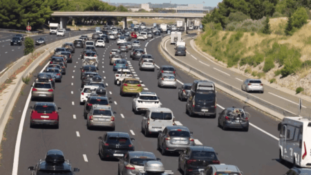 Retour de vacances : jusqu'à 800 km de bouchons sur les routes françaises