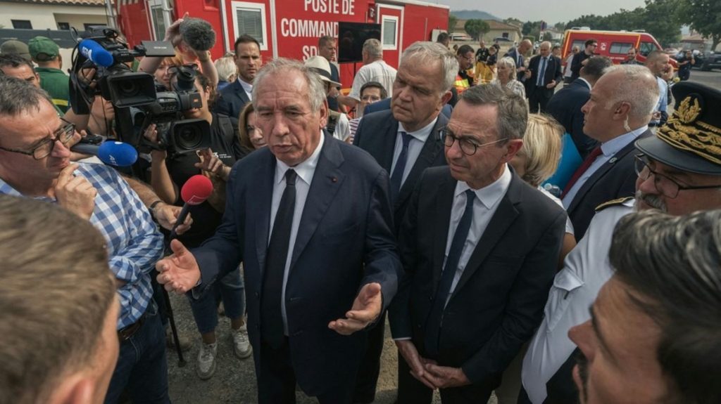 :
    Vidéo




  



  




  
  Incendie meurtrier dans l'Aude : "C'est une catastrophe d'ampleur inédite", déplore François Bayrou