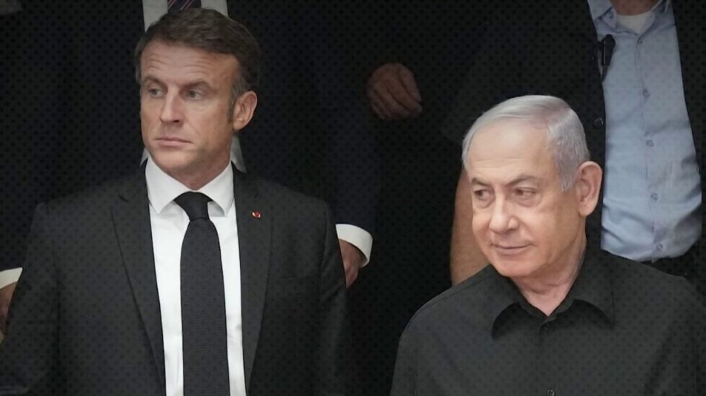 Reconnaissance d'un État palestinien : passe d'armes entre Emmanuel Macron et Benyamin Nétanyahou