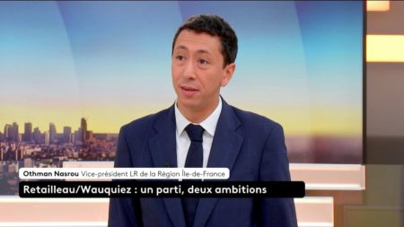 Vote de confiance : "Nous devons être du côté de la stabilité et de la cohérence", affirme Othman Nasrou, vice-président LR de la région Île-de-France.