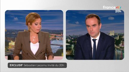 🔴🗣️ "Ce n'est pas le moment de changer de président de la République", réagit Sébastien Lecornu après les appels à la démission d'Emmanuel Macron. #JT20h