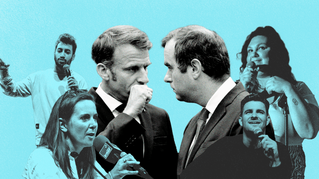 :
    Témoignages




  



  




  
  "Explosion générale", "série qui ne se finit jamais"... Comment les humoristes se jouent de la crise politique