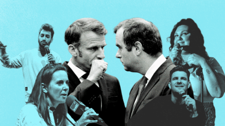 :
    Témoignages




  



  




  
  "Explosion générale", "série qui ne se finit jamais"... Comment les humoristes se jouent de la crise politique