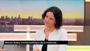 Budget : les socialistes "ont été humiliés par Sébastien Lecornu", estime l'eurodéputée LFI Manon Aubry