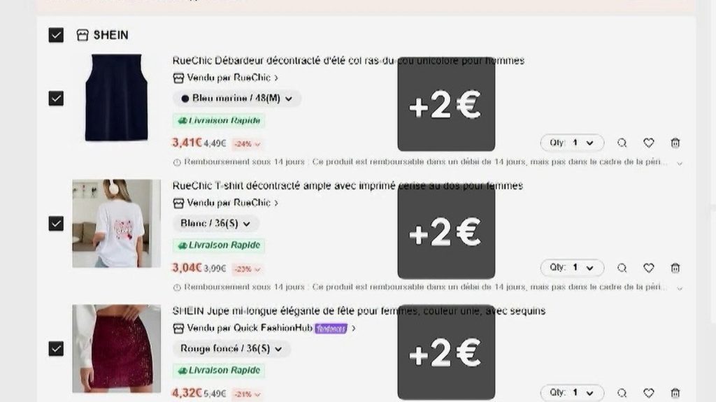 E-commerce : taxe de 2 euros sur les petits colis adoptée par l’Assemblée, débat E-commerce : la taxe de deux euros adoptée à l'Assemblée sur les "petits colis" fait débat