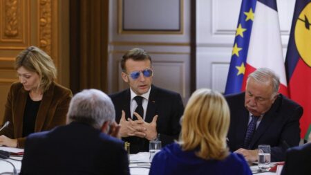 Sommet sur la Nouvelle-Calédonie : Emmanuel Macron veut avancer, mais "sans passage en force"