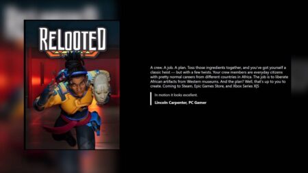 :
    le dernier publié



  



  




      

  

  
    
    "Relooted", le jeu vidéo sud-africain qui braque les musées pour restituer l’art africain

          Le jeu "Relooted" met les joueurs dans la peau de "braqueurs" chargés de récupérer des œuvres africaines conservées dans des musées occidentaux pour les rendre à leur pays d’origine. Une fiction vidéoludique hautement politique, ancrée dans un débat très contemporain: la restitution du patrimoine africain.
    
    

      
              
          Diffusé le 11/02
                      
            



  

  
  
    
        3min