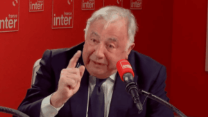 Municipales : Le LR Gérard Larcher ne veut "aucune alliance avec le RN" au second tour