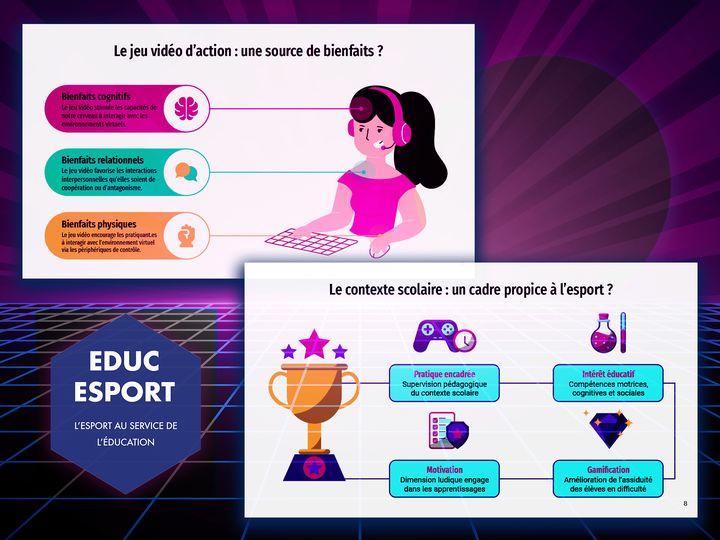 Extraits de la présentation du projet Educ Esport (DOCUMENT CELLULE INVESTIGATION DE RADIO FRANCE)