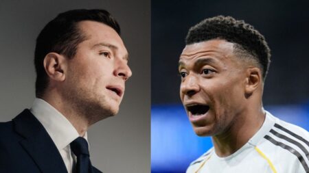 Jordan Bardella réagit aux propos de Kylian Mbappé, qui s'inquiète d'une victoire du RN en 2027