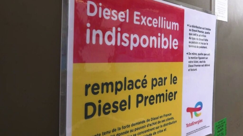 TotalEnergies abandonne temporairement le diesel Excellium